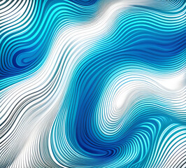 Blue and colorful wavy dynamic motion graphics. light motion shape curve. wavy banner template. background texture, neat cracks, 8k quality. generative ai	
