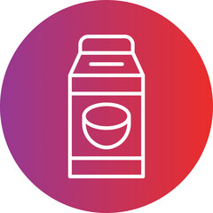 Coconut Milk icon style