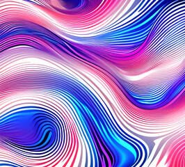 Fototapeta premium Blue and colorful wavy dynamic motion graphics. light motion shape curve. wavy banner template. background texture, neat cracks, 8k quality. generative ai 