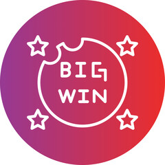 Big Win icon style