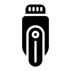 pendrive Solid icon