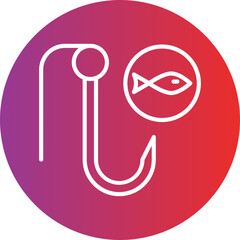 Fish Hook icon style