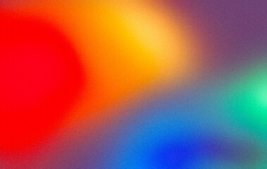 Grainy gradient abstract background, color blending effect, aesthetic texture. Vibrant noisy colors flow, overlay blend light effect texture