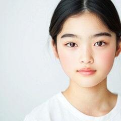 Fototapeta premium Teenage South Korean Fashion Portrait