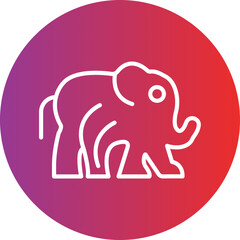 Elephant icon style