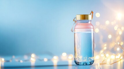 Obraz premium Vibrant Hydration Bottle for Sports and Fitness