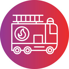Firetruck icon style