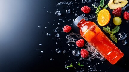 Fresh Sports Drink for Endurance with Natural Ingredients