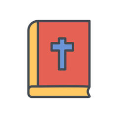Obraz premium Bible Vector Icon