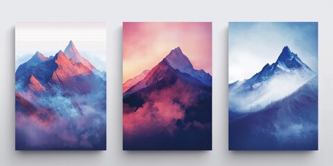 Professional cover designs for annual reports, catalogs, magazines, flyers, and booklets.  Includes a brochure template layout in A4 format.