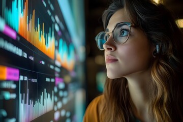 Data Analyst Interpreting Digital Product Analytics and User Behavior Insights