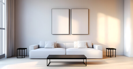 Fototapeta premium Modern home scene