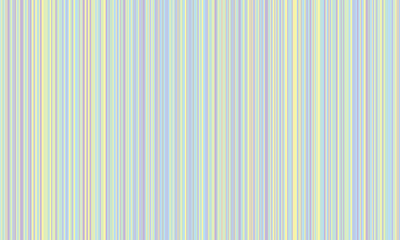 Pattern of vertical stripes, colorful thin and thick lines. Irregular stripe background, vector seamless texture. Abstract striped geometric design in bright colors.