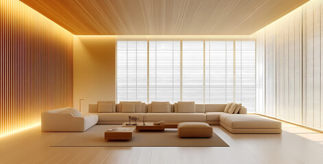 Fototapeta premium Modern home scene