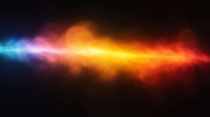 Fototapeta premium Exploring the Beauty and Energy of Colorful Light Waves