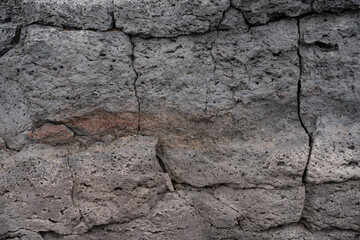Fototapeta premium Close up of natural texture, color and shape from Iceland. Beautiful abstract and artistic nature for background.