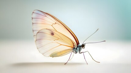 Naklejka premium Explore the delicate beauty of a butterfly in nature