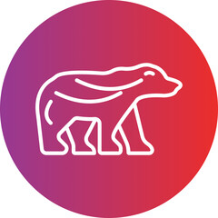 Bear Vector Icon Style