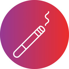 Smoking Vector Icon Style