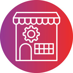 Automation Retail Vector Icon Style