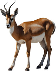 Obraz premium Striking springbok clipart showcasing agility, grace, and the spirit of wildlife. 