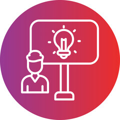 Pitching Event Vector Icon Style