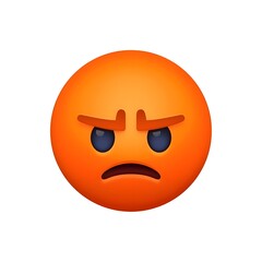 Fototapeta premium Angry Face 