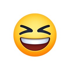 Fototapeta premium Laughing Face 