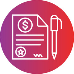 Agreement New Vector Icon Style