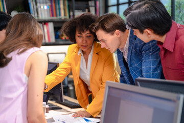 manager, business, businessman, office, businesswoman, colleague, coworker, discussion, employee, planning, talking, working, expertise, entrepreneur, decisions, corporate, company, professional occup