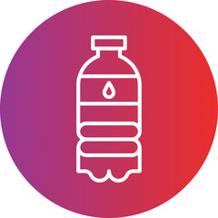Bottle Vector Icon Style