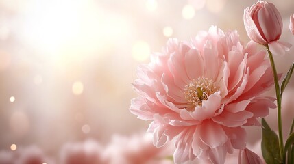 Macro shot of pink petal edges, soft bokeh, high detail