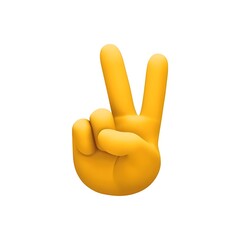 Victory Hand Emoji
