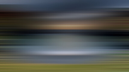 Gradient Abstract Art Background with Warm Horizontal Lines，Colorful Abstract Blurred Light Effects	