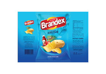 Chips packaging design - eps