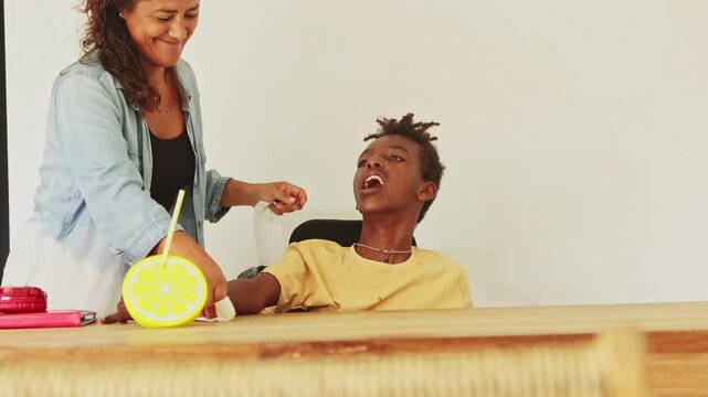 Supporting child with cerebral palsy in learning environment