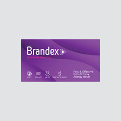 Medicine packaging design - eps