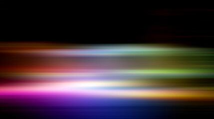 Gradient Abstract Art Background with Warm Horizontal Lines，Colorful Abstract Blurred Light Effects