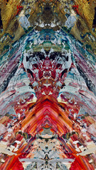 Abstract art background . Hand painting artwork . Canvas .