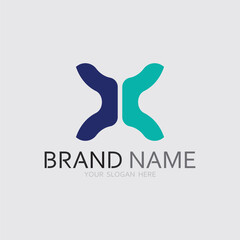 Business icon and logo design vector graphic