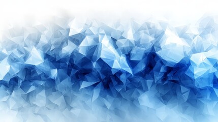 Abstract blue geometric pattern with a gradient effect.