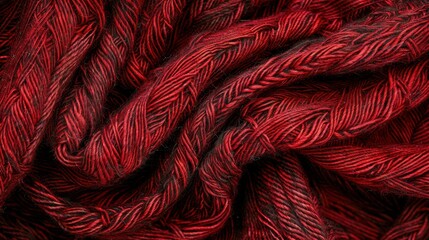 Hand-Knitted Wool Scarf: Crafted with soft organic wool, this scarf provides luxurious warmth and features intricate patterns from hours of skilled hand-knitting.
