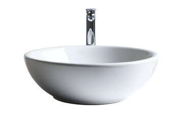 Wash Basin Isolated on Transparent Background. 