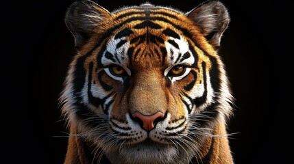 Fototapeta premium Intense Tiger Portrait