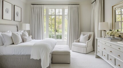Elegant and Serene Bedroom Interior Design Ideas