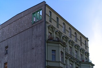 Fototapeta premium Classicist apartment building in Berlin.