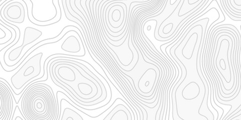 Black and white lines seamless Topographic map patterns, topography line map. Vintage outdoors style. The stylized height of the topographic map contour in lines and contours isolated on transparent.