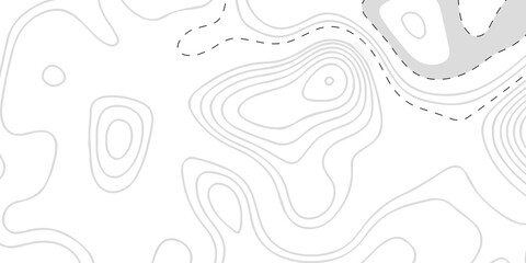 Black and white lines seamless Topographic map patterns, topography line map. Vintage outdoors style. The stylized height of the topographic map contour in lines and contours isolated on transparent.