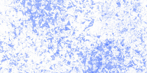 Abstract white and blue color frozen ice scattered surface design. Broken glass texture for digital wall tiles and floor tiles. abstract light blue and white colors background for design.	
