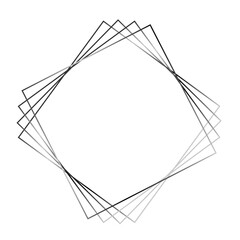 Black gradient frame with lines